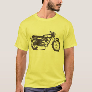T-shirt Moto vintage