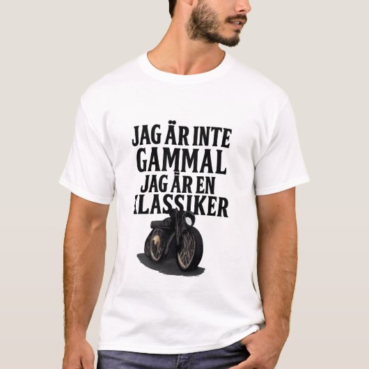 T-shirt Moto Vintage (Devant)