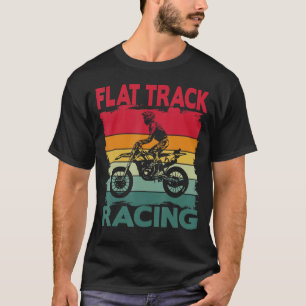 T-shirt Moto vintage Flat Track Motorsports Rider Ou