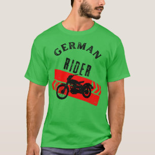T-shirt Moto Vintage vélo allemand