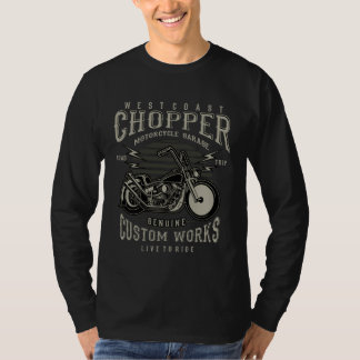 T-shirt Moto West Coast Chopper