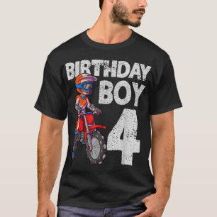 T-shirt Motocross 4Anniversaire Enfants MX 4Anniversaire V
