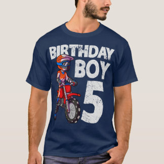 T-shirt Motocross 5Anniversaire Enfants MX 5Anniversaire V