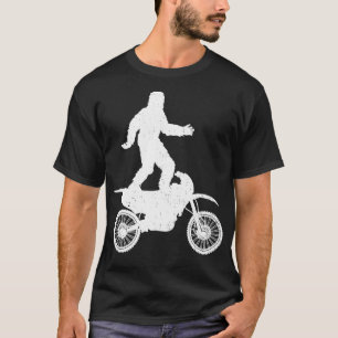 T-shirt Motocross Cadeau Dirt Vélo Dirtbike Bigfoot
