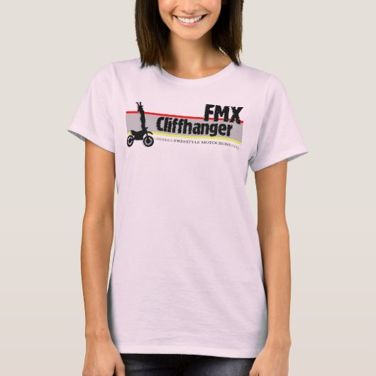 T-shirt Motocross Cliffhanger Freestyle (Devant)