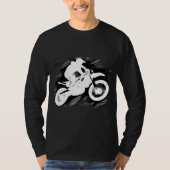 T-shirt Motocross Competitive Sport Motorcycle Racing (Devant)