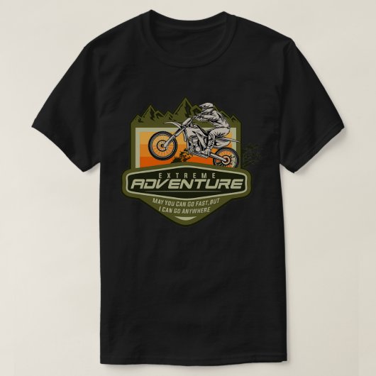 T-shirt Motocross dirt bike (2) (Design devant)