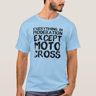 T-Shirt Motocross Dirt Bike Moderation