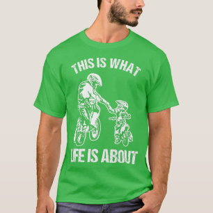 T-shirt Motocross Dirt Bike Papa Motorcycle Biker Père Ki