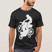 T-shirt Motocross Dirt Bikes Off-road Motorcycle Racing (Devant)