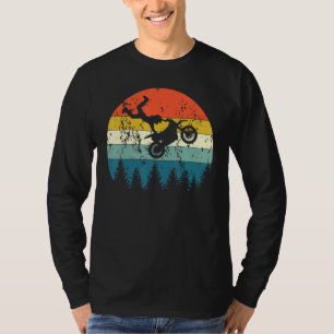 T-shirt Motocross Dirt Motocross Vintage Retro Grung