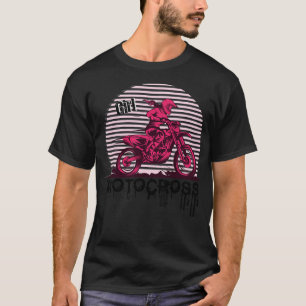 T-shirt Motocross Enduro Moto Girl Femme Cadeau 1