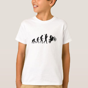 T-shirt Motocross évolution
