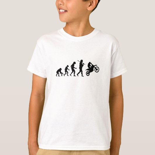 T-shirt Motocross évolution (Devant)