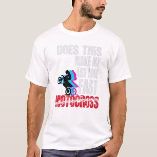 T-shirt Motocross Extreme Sports Racing And Stunt