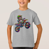 T-shirt Motocross Kid (Devant)