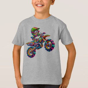 T-shirt Motocross Kid