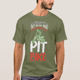 T-shirt Motocross Motocross Pit Bike Racing