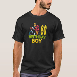 T-shirt Motocross MX 80e anniversaire de la fête Vélo de n