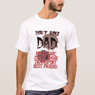 T-Shirt Motocross Papa de Moto Cross