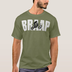 T-shirt Motocross retour frein