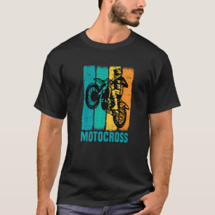 T-shirt Motocross Rétro Moto Vintage Vélo  5