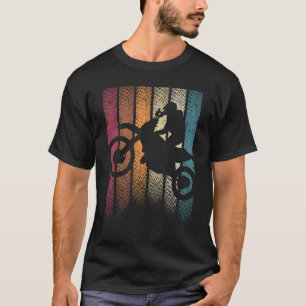 T-shirt Motocross Rétro Vintage