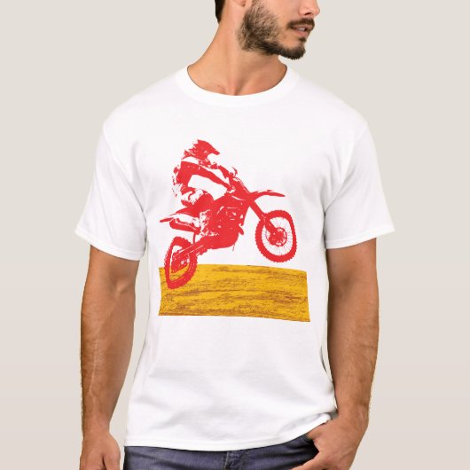 T-shirt Motocross Rider (Devant)
