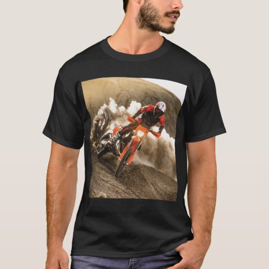 T-shirt Motocross Rider (Devant)