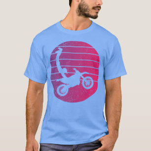 T-shirt Motocross Seatgrab Retro Style Vintage 788