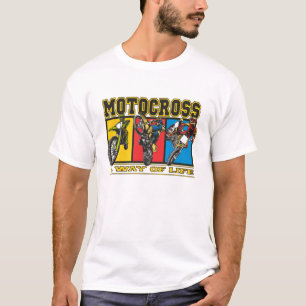 T-shirt Motocross un mode de vie