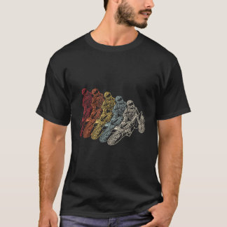 T-shirt Motocross - Vélo à sec