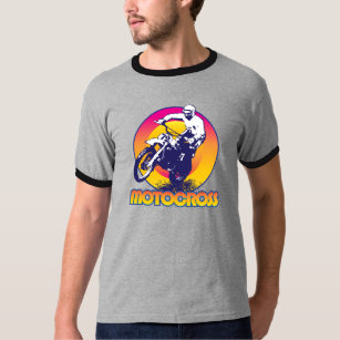 T-shirt Motocross Vintage