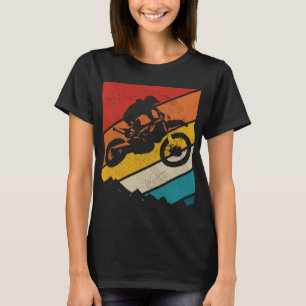 T-shirt Motocross Vintage Dirt Bike MX Enduro Motorcycle B