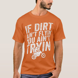 T-shirt Motocross vintage Distressed Design Dirt Bike 1395