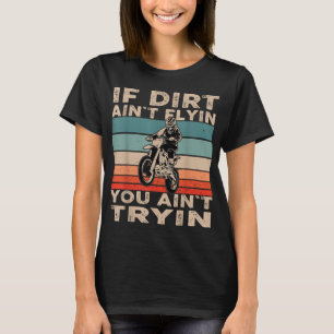T-shirt Motocross vintage MX si la couleur de saleté flyin