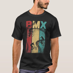 T-shirt Motocross vintage Retro Bmx Bmx Rider