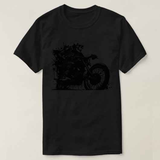 T-shirt motocyclette (Design devant)