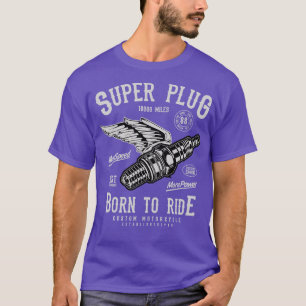 T-shirt Motocyclette à bougie