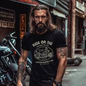 T-shirt Motocyclette à vélo ou à vélo