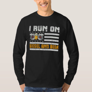 T-shirt Motocyclette de sport automobile Diesel Je roule a