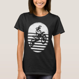 T-shirt Motocyclette d'enduro de moto cross de motard de t