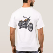 T-shirt Motocyclette graphique 1 (Dos)