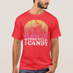 T-shirt Motocyclettes et motocyclettes à bonbons 874