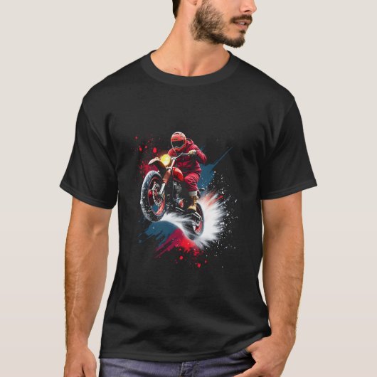 T-shirt Motocycliste (Devant)