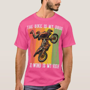 T-shirt Motocycliste amusant, motocycliste pour hommes et