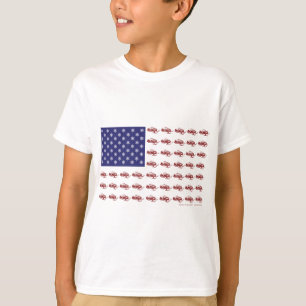 T-shirt Motoneige patriotique
