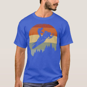 T-shirt Motoneige Silhouette Sports Neige hiver