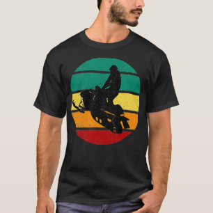 T-shirt Motoneige Vintage Motoneige Couche de soleil Sport