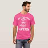 T-shirt Motor Boat Captain I Funny Boating I Sailing Men (Devant entier)